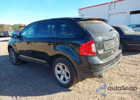 2012 Ford Edge Sel из США, поврежденный, VIN 2FMDK3JC8CBA04785